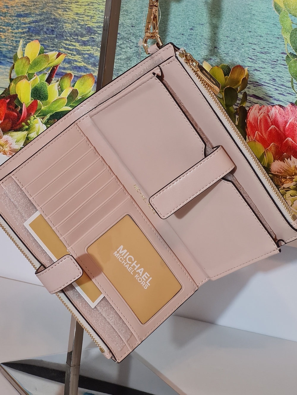 Michael Kors Rhea Backpack In Floral Print - Picture 9 of 10